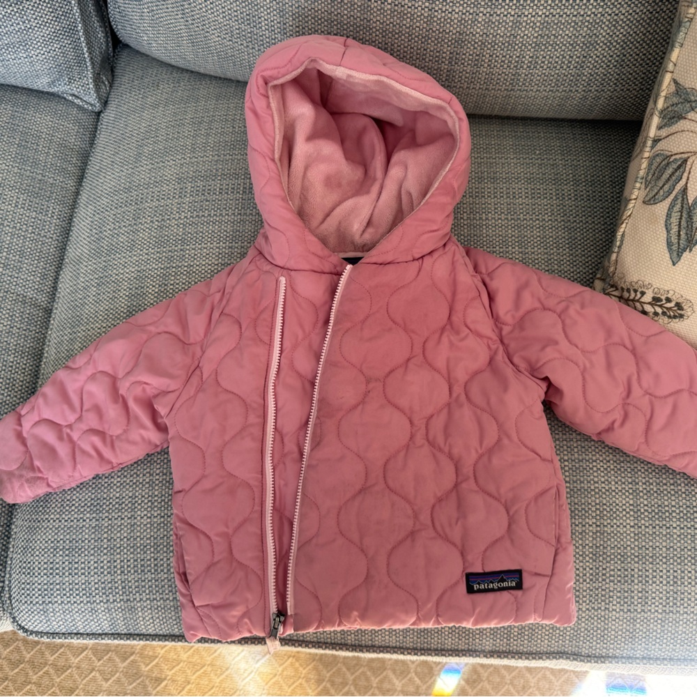 Patagonia Light Pink Fleece Jacket